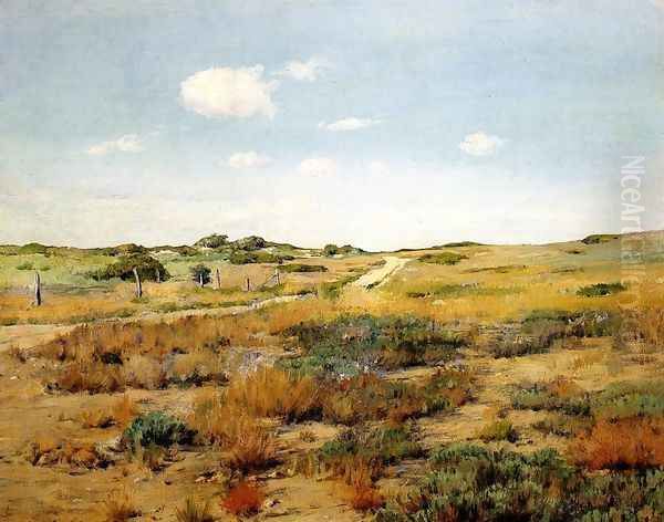 Shinnecock Hills I Oil Painting by William Merritt Chase