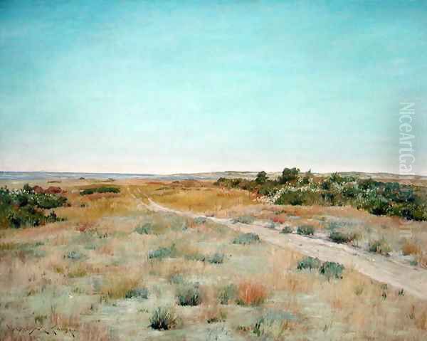 First Touch of Autumn, c.1898 Oil Painting by William Merritt Chase