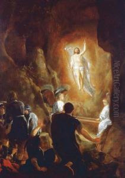 The Resurrection Oil Painting by Thomas De Keyser