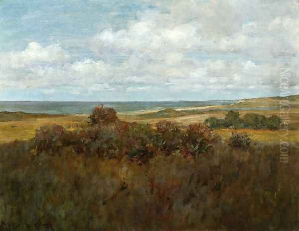 Shinnecock Landscape IV Oil Painting by William Merritt Chase