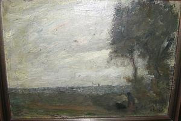 Paysage Oil Painting by Alois De Laet