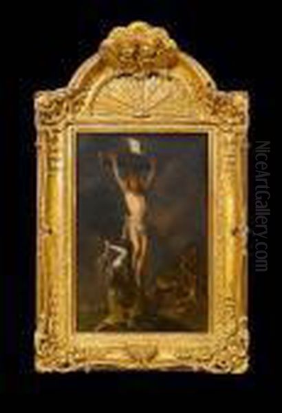 The Crucifixion Oil Painting by Charles de Lafosse