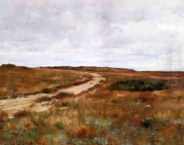 Shinnecock Hills IV Oil Painting by William Merritt Chase