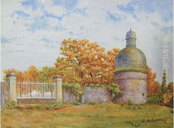 Le Pigeonnier Oil Painting by Gustave De Launay