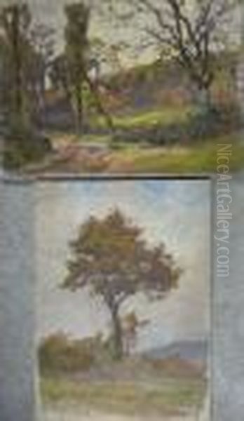 Automne Oil Painting by Etienne De Martenne