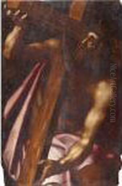 Christ Bearing The Cross Oil Painting by Luis de Morales