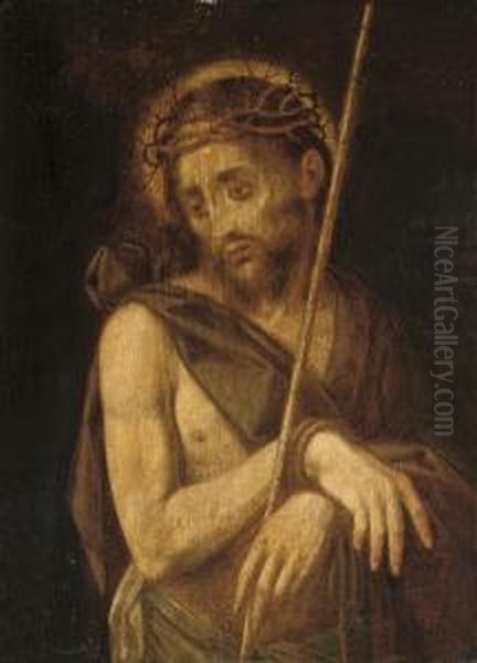 Ecce Homo Oil Painting by Luis de Morales