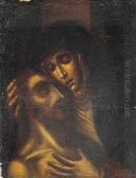 Piedad Oil Painting by Luis de Morales