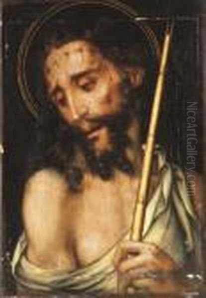 Ecce Homo Oil Painting by Luis de Morales