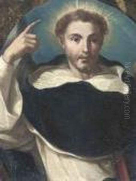 Saint Dominic Oil Painting by Francesco Solimena