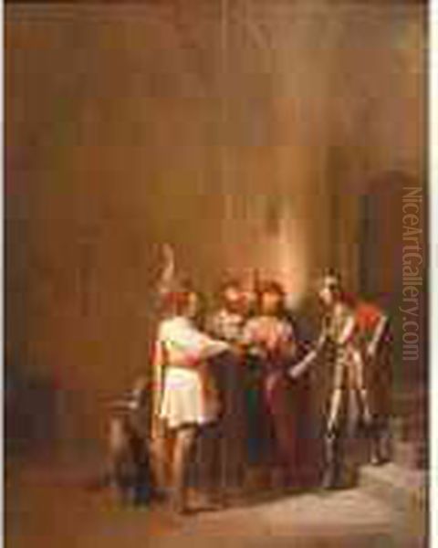 Scene Historique Oil Painting by Willem De Poorter