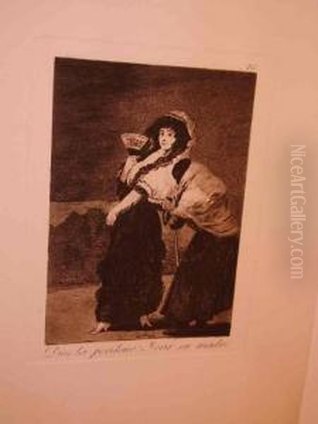 Dios La Perdone: Yera Su Madre Oil Painting by Francisco De Goya y Lucientes