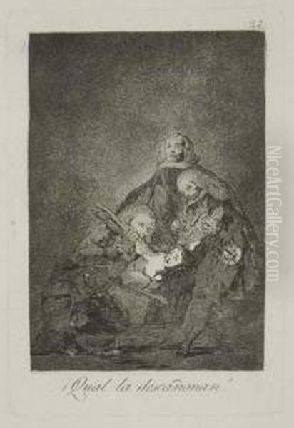 Untitled Oil Painting by Francisco De Goya y Lucientes