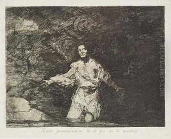 Untitled Oil Painting by Francisco De Goya y Lucientes