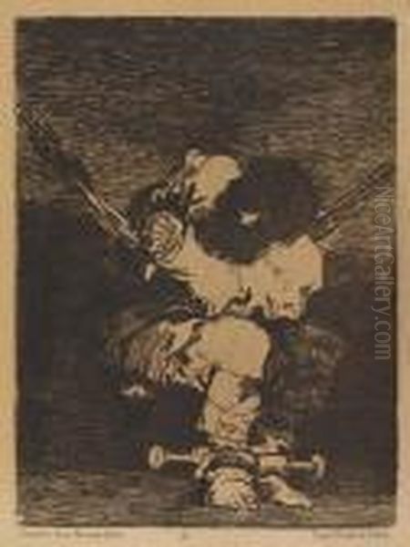 Untitled Oil Painting by Francisco De Goya y Lucientes