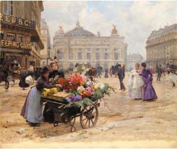 Place De L'opera by Louis De Schryver