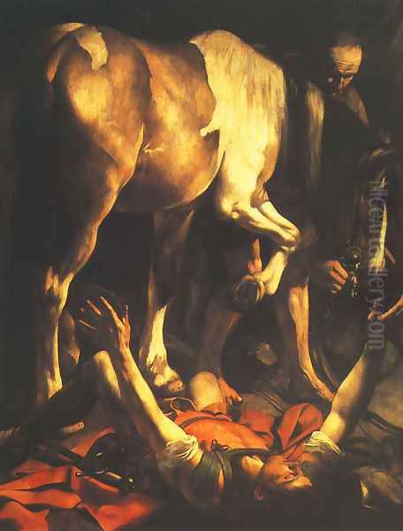 Conversion of St. Paul Oil Painting by Caravaggio