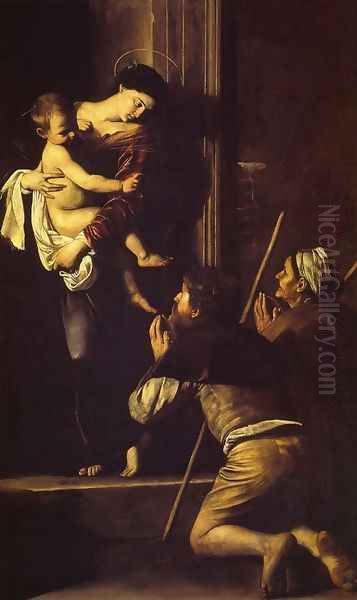 Madona di Loreto Oil Painting by Caravaggio