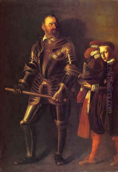 Portrait of Alof de Wignacourt 1607-08 Oil Painting by Caravaggio