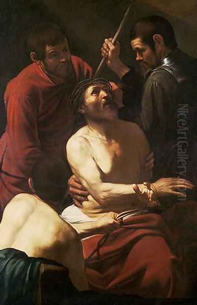 Christ Crowned by Thorns, c.1602 Oil Painting by Caravaggio