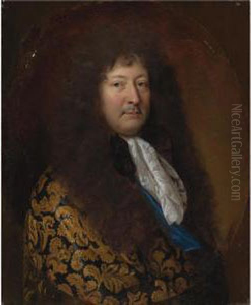 Portrait Of A Gentleman Oil Painting by Francois de Troy