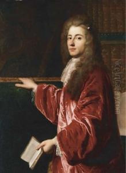 Portrait Of H. Bernard De Roqueleyne Oil Painting by Francois de Troy