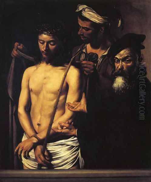 Ecce Homo Oil Painting by Caravaggio