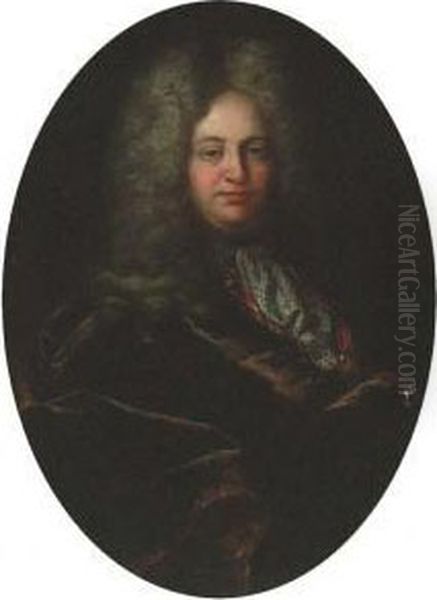 Portrait Of A Gentleman Oil Painting by Francois de Troy