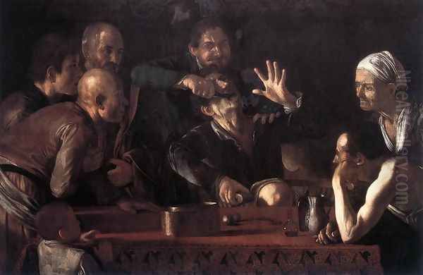 The Tooth-Drawer 1607-09 Oil Painting by Caravaggio