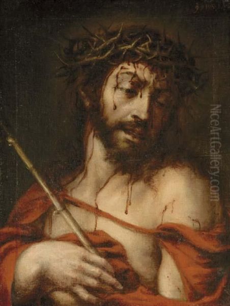 Ecce Homo Oil Painting by Juan De Valdes Leal