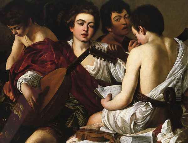 The Concert Oil Painting by Caravaggio