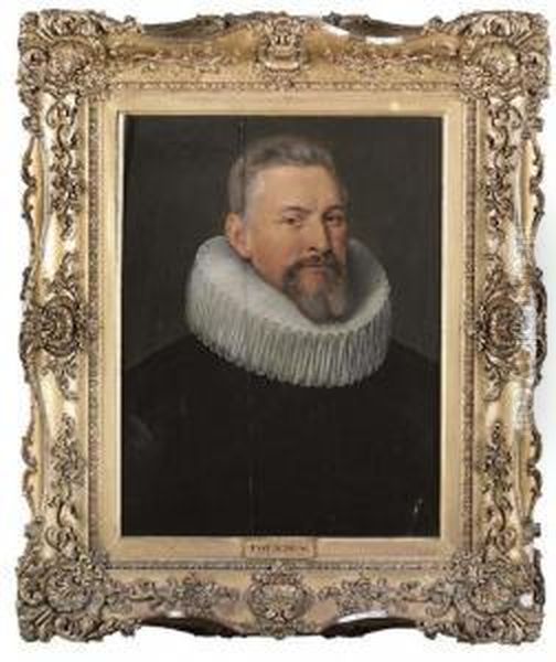 Portrait Of A Gentleman Oil Painting by Cornelis De Vos