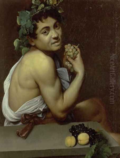 The Sick Bacchus, 1591 Oil Painting by Caravaggio