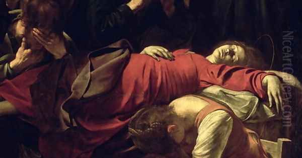 The Death of the Virgin, 1605-06 Oil Painting by Caravaggio