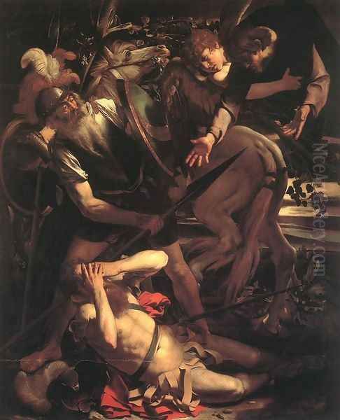 The Conversion of St. Paul Oil Painting by Caravaggio