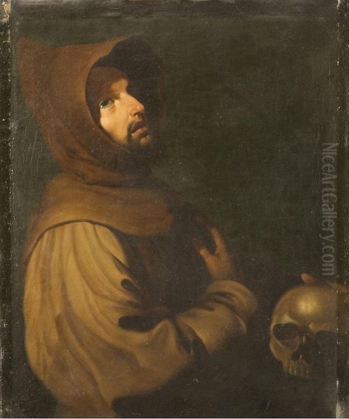 San Francesco Oil Painting by Francisco De Zurbaran