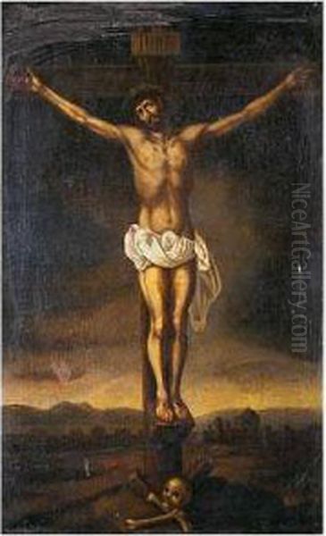 Cristo Crucificado Oil Painting by Francisco De Zurbaran