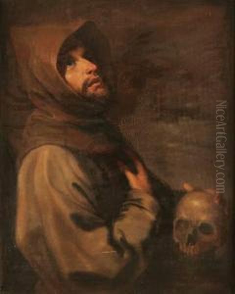 The Penitent St. Francis Oil Painting by Francisco De Zurbaran