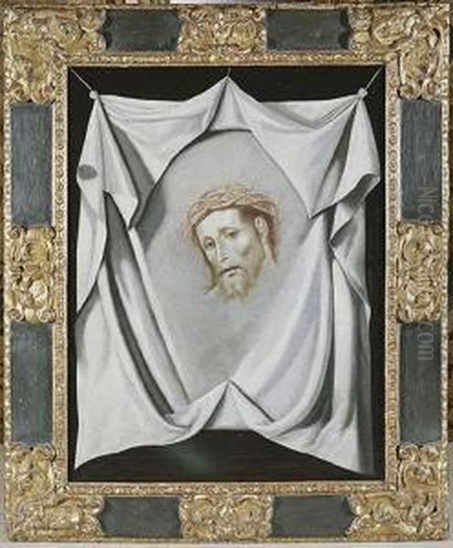 Santa Faz, C. 1635-1640 Oil Painting by Francisco De Zurbaran