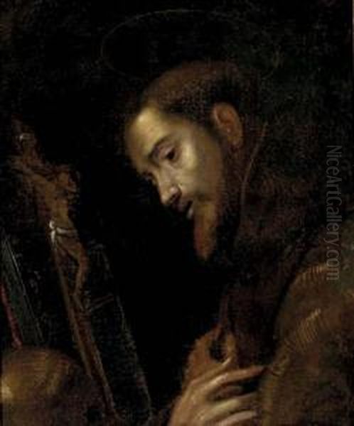 Saint Francis Oil Painting by Francisco De Zurbaran