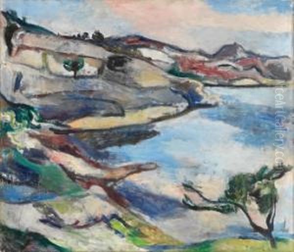 Sauoya Skatoy 1922 Oil Painting by Peder Deberitz