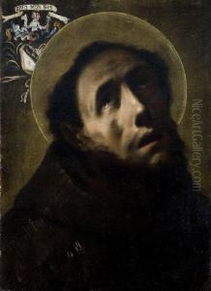 San Francesco In Estasi Oil Painting by Francesco del Cairo