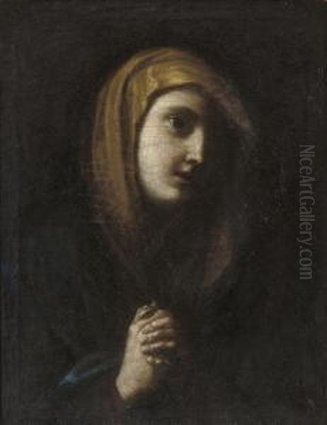 The Penitent Magdalen Oil Painting by Francesco del Cairo