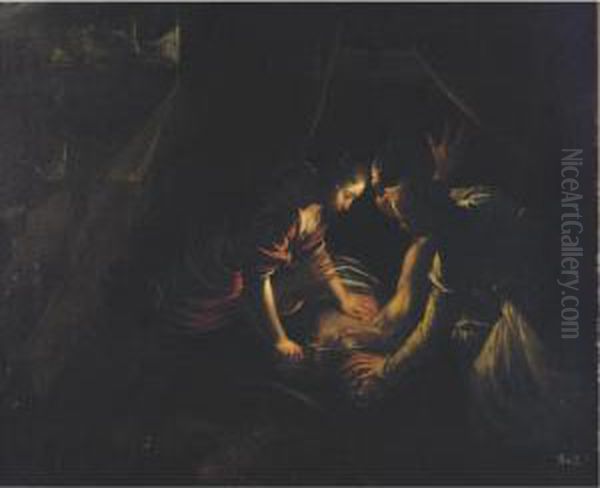 Judith And Holofernes Oil Painting by Francesco del Cairo