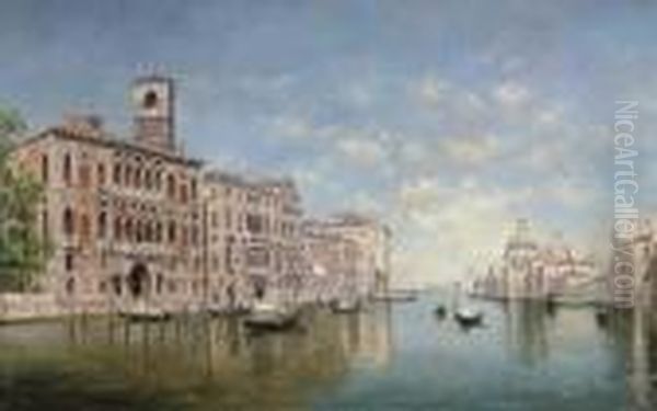 The Grand Canal, Venice Oil Painting by Federico del Campo