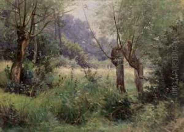 Paesaggio by Alexis-Auguste Delahogue