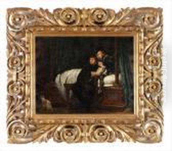 The Children Of Edward Oil Painting by Paul Delaroche