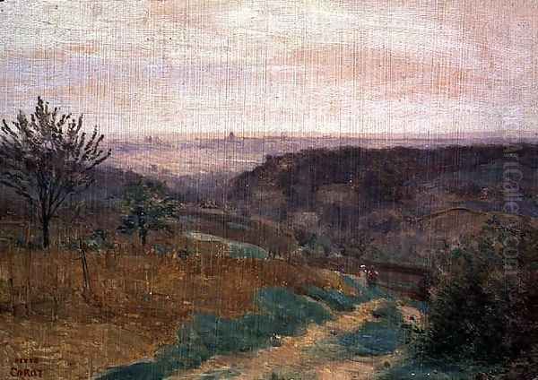 Ville D'Avray, Hauts-de-Seine Oil Painting by Jean-Baptiste-Camille Corot