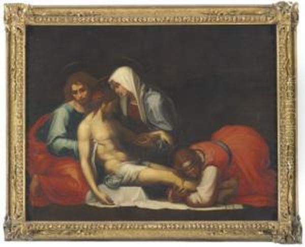 The Lamentation Oil Painting by Fra Bartolommeo della Porta