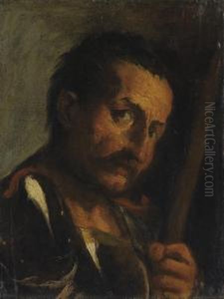 Sgherro Oil Painting by Pietro Della Vecchio